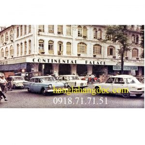 Tranh sat sai gon xua 20x30 khach san condential palace