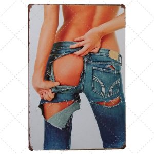 tranh sắt cô gái sexy gợi cam trang trí độc lạ cổ điển