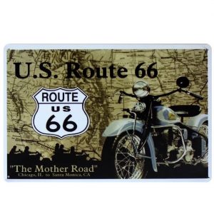 20x30cm - Route 66 - the mother road  F23-K79