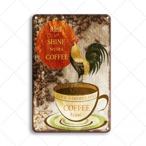 30x20cm - Rise and Shine Coffee  YC23-1701