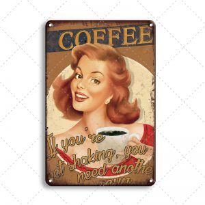 tranh đẹp trang trí quán cafe hoài cổ