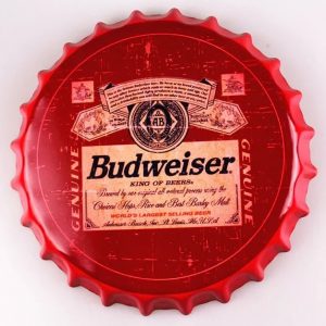 Nắp ve chai bia 42cm - Budweiser  SH42-8