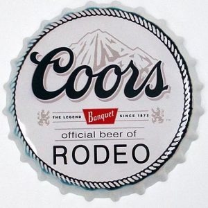 Nắp ve chai bia 35cm - Coors  GW-07