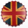 Nắp ve chai bia 42cm - Cờ Anh (British Flag) GM42-44