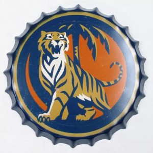 Nắp chai bia 42cm - Tiger 1  S42-114