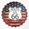 Nắp ve chai bia 35cm - Route 66 GM-12