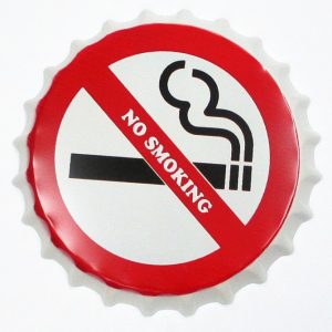 Nắp ve chai bia 35cm - No Smoking GW-26
