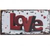 Biển số decor 15x30cm - Love Z-112
