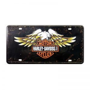 Biển số 30x15cm - Harley Davidson motor KM-827