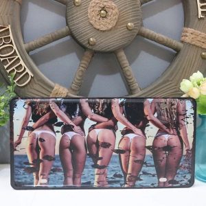 Biển số 30x15cm - Sexy KM-828