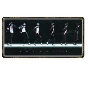 Biển số 15x30cm - Michael Jackson Disco YC-55