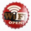 Nắp ve chai bia 35cm - Wifi Open X-002N