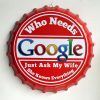 Nắp ve chai bia 35cm - Google Q-041