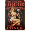 20x30cm - Liquor & Poker Z23A-Liquor