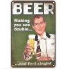 40x30cm - Beer Making You see double & feel single YC34-11483