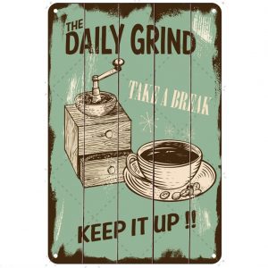 20x30cm - The Daily Grind Coffee  YC23-1827