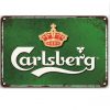 Bia Carlsberg tranh thiếc trang trí quán bia đọc đáo