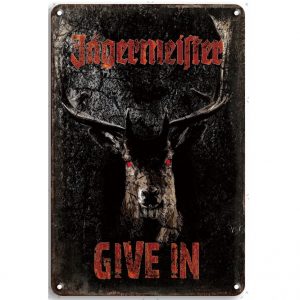 tranh thiec Jägermeister 20x30cm retro vintage