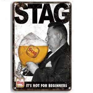 Tranh sắt retro 20x30cm - STAG  YC23-2023