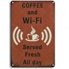30x40cm - Coffee & Wifi S34-10619