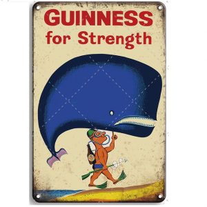 tranh quảng cảo bia guinness