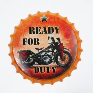 Nắp vỏ chai bia 35cm - Ready For Duty