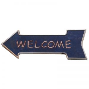 mũi tên thiếc welcome kiểu cổ điển giá rẻ