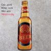 Chai bia sắt mô hình cao 45cm - Drink Beer Y45-DBGo