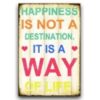 30x40cm - Happiness is not a Destination YC34-6650