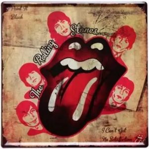 30x30cm The Rolling Stones  Z33-14