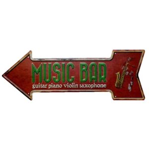 Mũi Tên Dập Nổi 16x45cm Music Bar  SMT-12