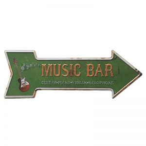 Mũi Tên Dập Nổi 16x45cm Music Bar  SMT-22