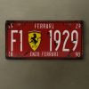Biển số xe trang trí 15x30cm - Ferrari F1 1929 Y-062