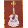 20x30cm - Colorful Guitar Z23-1162