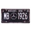 Biển số xe retro 15x30cm - Mercedes Benz MB 1926 KM-824