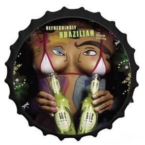 Nắp vỏ chai bia 35cm - The art of Breast 2 - CA-B2