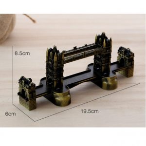 Mô hình cầu tháp London kim loại 19,5cm