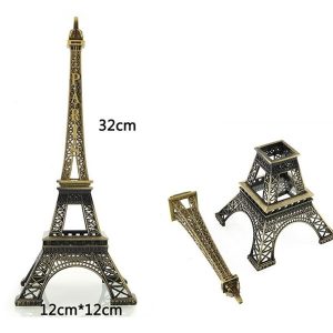Mô hình tháp Eiffel kim loại cao 32cm (KM: Mua 1 tặng 1)