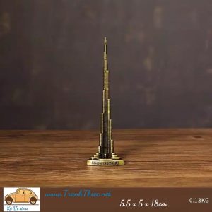 Mô hình tháp Burj Khalifa, Dubai cao 18cm