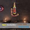 Hộp đèn 3d trang trí tường quán bar, beer kiểu retro vintage