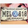 Biển số 15x30cm Sunshine Germany Mel Wagon 618 CHT-18
