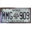 Biển số xe trang trí 30x15cm - Maybach Q-1022
