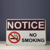 biển cấm hút thuốc no smoking
