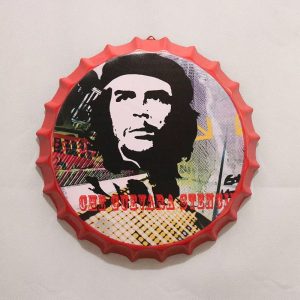 Nắp ve chai bia 35cm - Ché Guerava Stencil GK-117