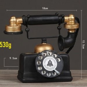 Mô hình Điện thoại bàn kiểu cổ cao 16cm TaTel-P8