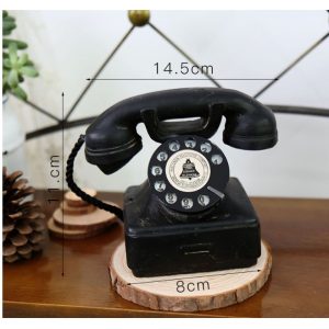 mô hình điện thoại bàn trang trí retro vintage