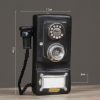 classic wall telephone resin model retro vintage decoration