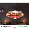 Hộp đèn Welcome Man Cave 49x22,5x5cm FML-B49