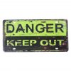 Biển cảnh báo 30x15cm - Danger - Keep Out SH-126
