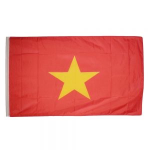 Lá cờ vải polyester 150x90cm